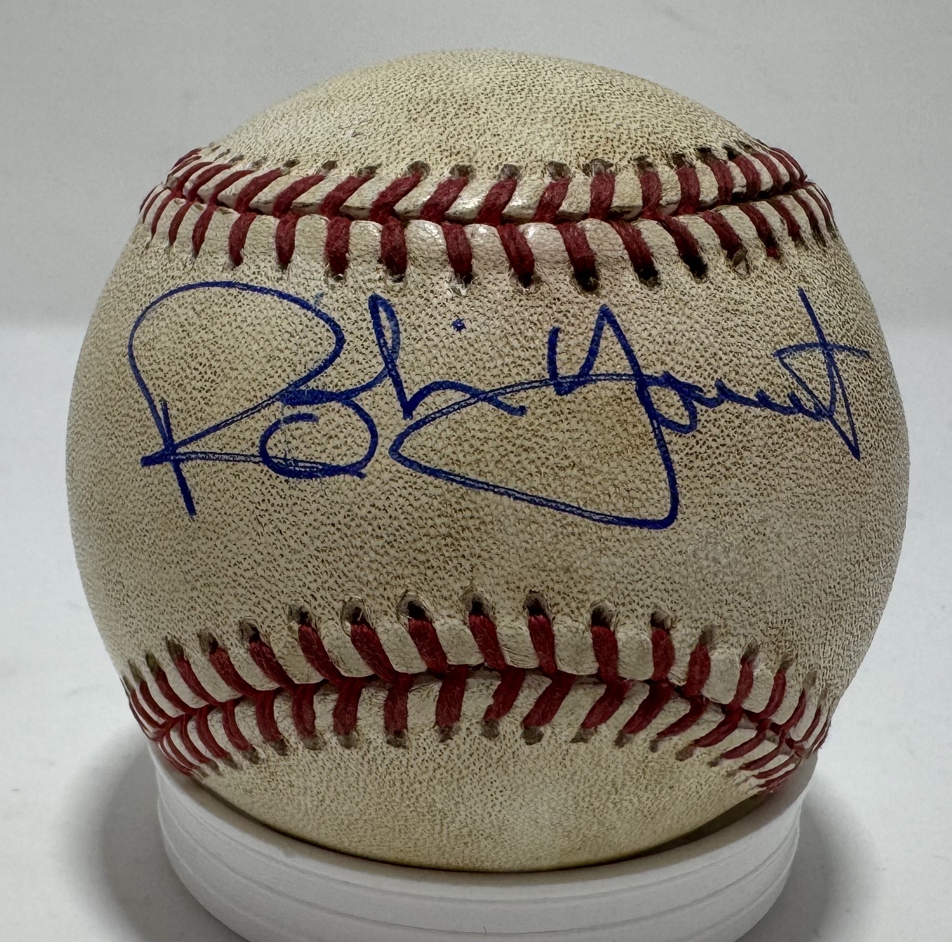 ROBIN YOUNT SIGNED OFFICIAL AMERICAN LEAGUE BASEBALL - MILWAUKEE BREWERS - JSA