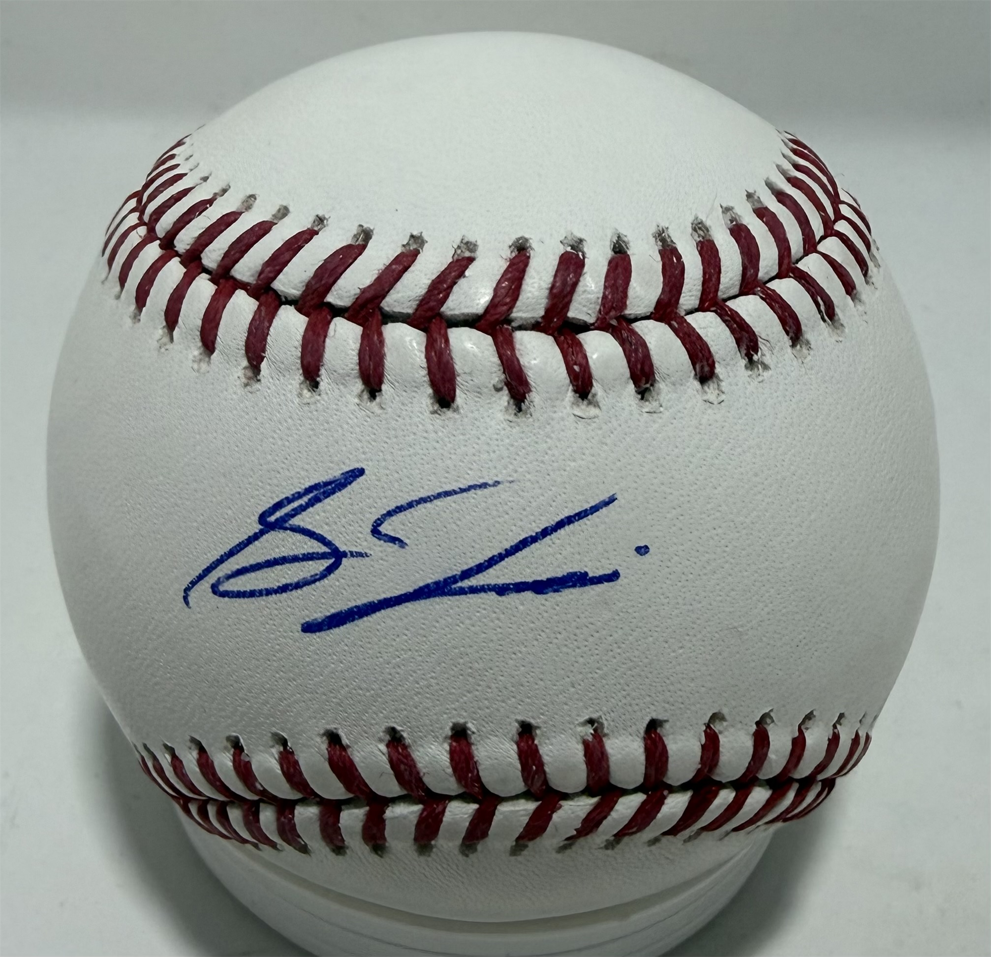 SAL FRELICK SIGNED OFFICIAL MLB BASEBALL - BREWERS - BAS