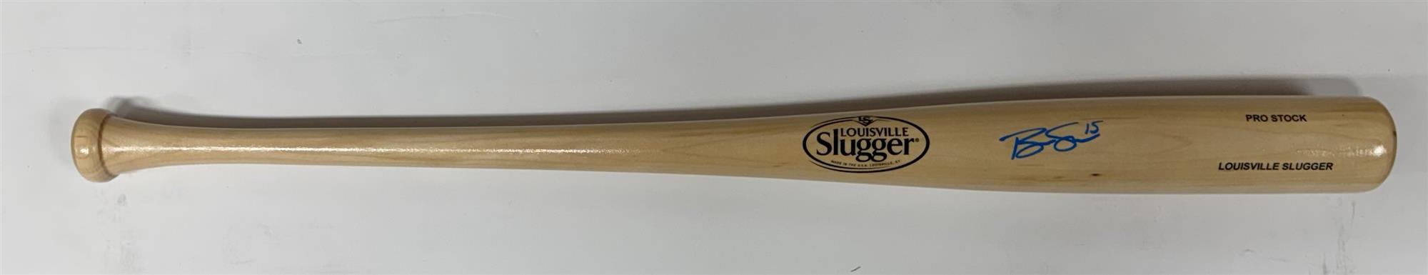 BEN SHEETS SIGNED LOUISVILLE SLUGGER BLONDE BAT - BECKETT