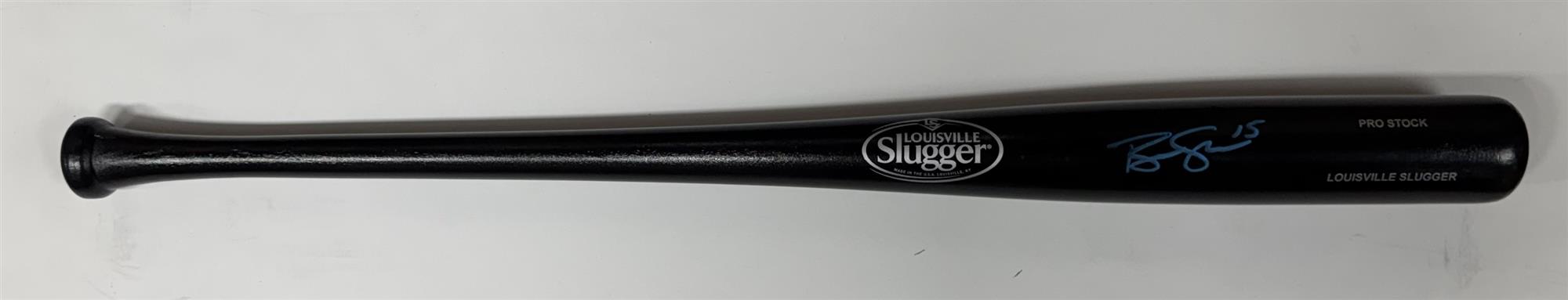 BEN SHEETS SIGNED LOUISVILLE SLUGGER BLACK BAT - BECKETT