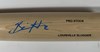 BILL HALL SIGNED LOUISVILLE SLUGGER BLOND BAT - BECKETT