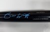 BRANDON WOODRUFF SIGNED LOUISVILLE SLUGGER BLACK BAT - BAS