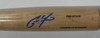 CHRISTIAN YELICH SIGNED LOUISVILLE SLUGGER BLONDE BAT - MILWAUKEE BREWERS - BECKETT