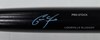CHRISTIAN YELICH SIGNED LOUISVILLE SLUGGER BLACK BAT - MILWAUKEE BREWERS - BECKETT