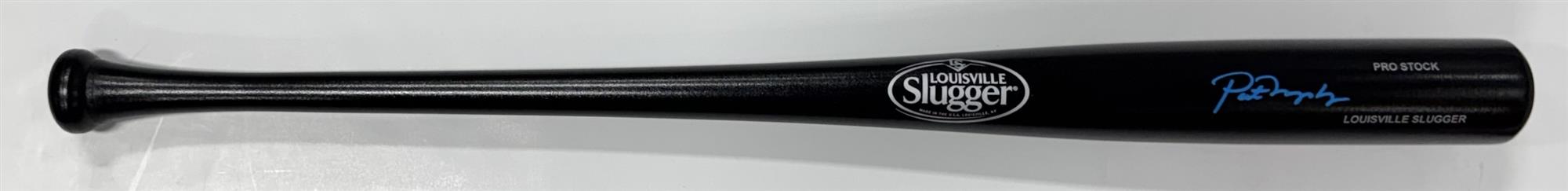 PAT MURPHY SIGNED LOUISVILLE SLUGGER BLACK BAT - BECKETT
