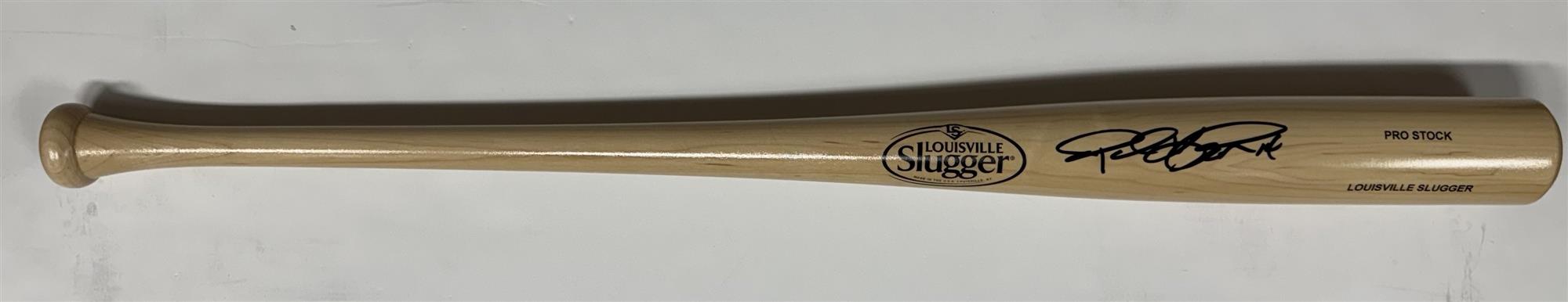 PAUL KONERKO SIGNED LOUISVILLE SLUGGER BLOND BAT - JSA
