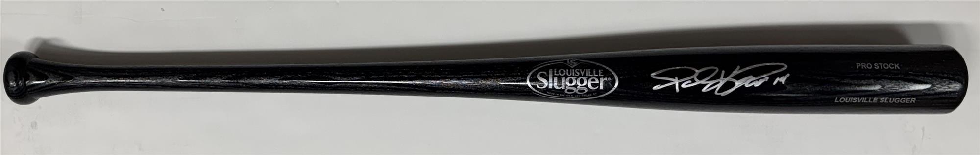 PAUL KONERKO SIGNED LOUISVILLE SLUGGER BLACK BAT - JSA