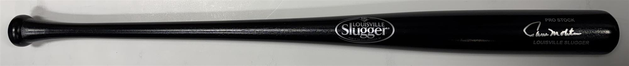 PAUL MOLITOR SIGNED BLACK LOUISVILLE SLUGGER BAT - MILWAUKEE BREWERS - JSA