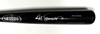 TED SIMMONS SIGNED LOUISVILLE SLUGGER BLACK REPLICA BAT - BECKETT