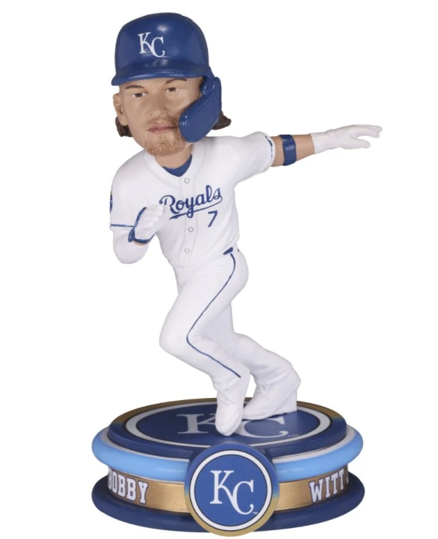 BOBBY WITT JR NEON BOBBLEHEAD - KANSAS CITY ROYALS MLB