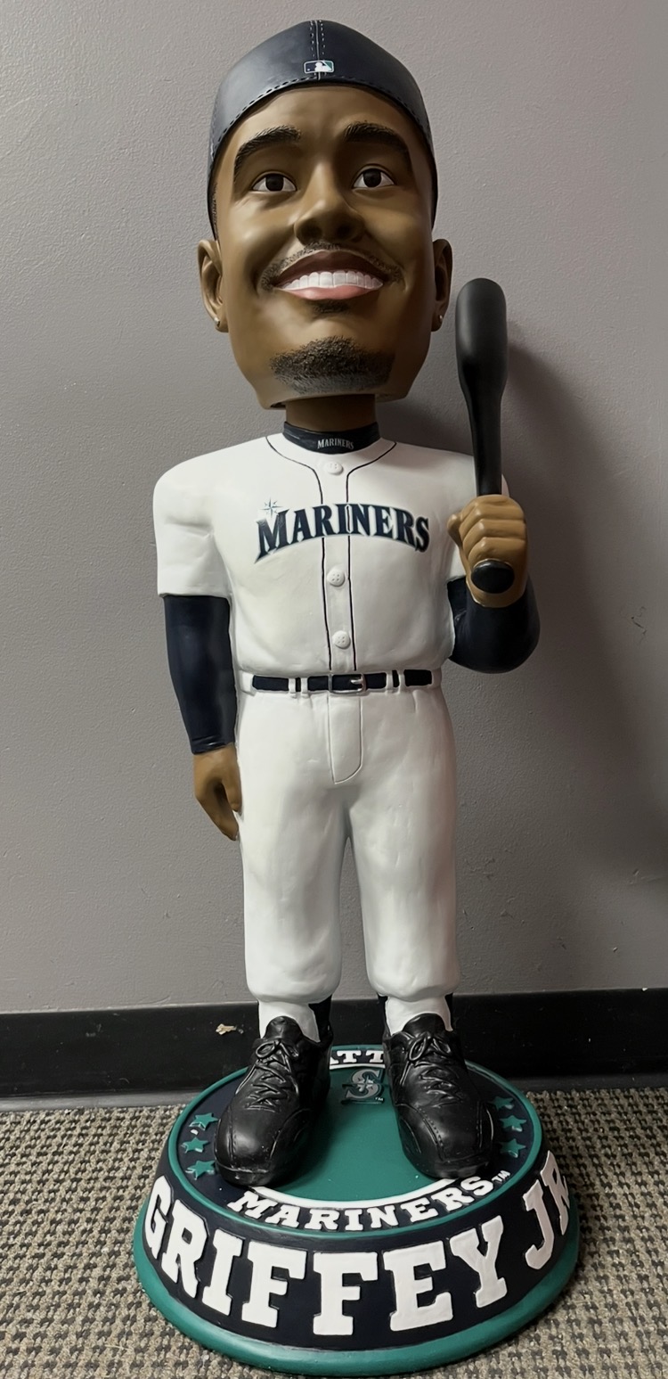 KEN GRIFFEY JR 3 FOOT BOBBLEHEAD - SEATTLE MARINERS