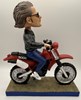 ROBIN YOUNT SIGNED 2017 MOTORCYCLE BOBBLEHEAD - MILWAUKEE BREWERS