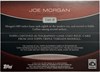 JOE MORGAN AUTO RELIC CARD /18 - 2010 TOPPS TRIPLE THREADS #TTAR-71