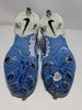 WILLIAM CONTRERAS SIGNED NIKE REACT FATHERS DAY GAME USED CLEATS #19 - JSA