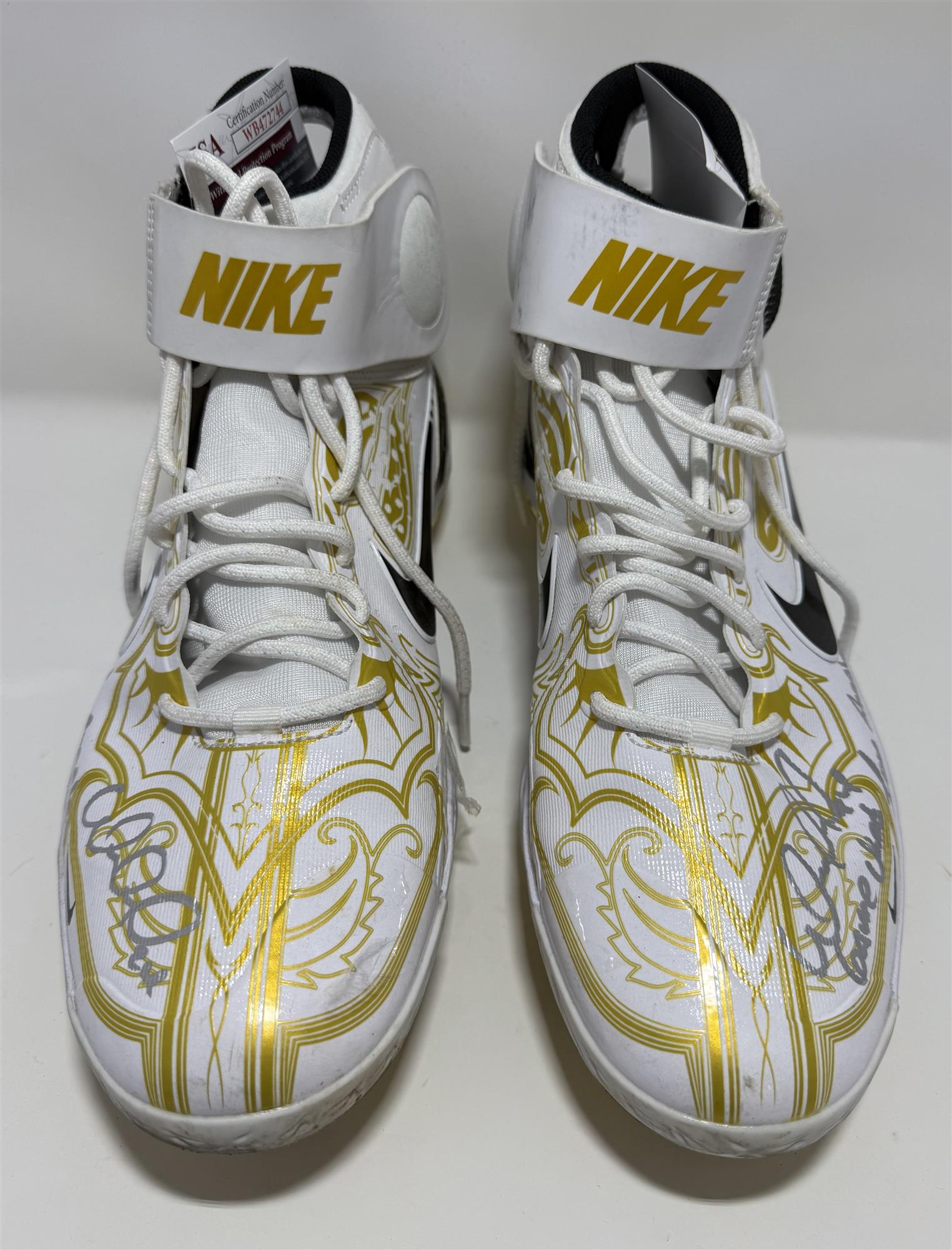 WILLIAM CONTRERAS SIGNED 2022 ALL STAR GAME USED CLEATS #22 - JSA MLB