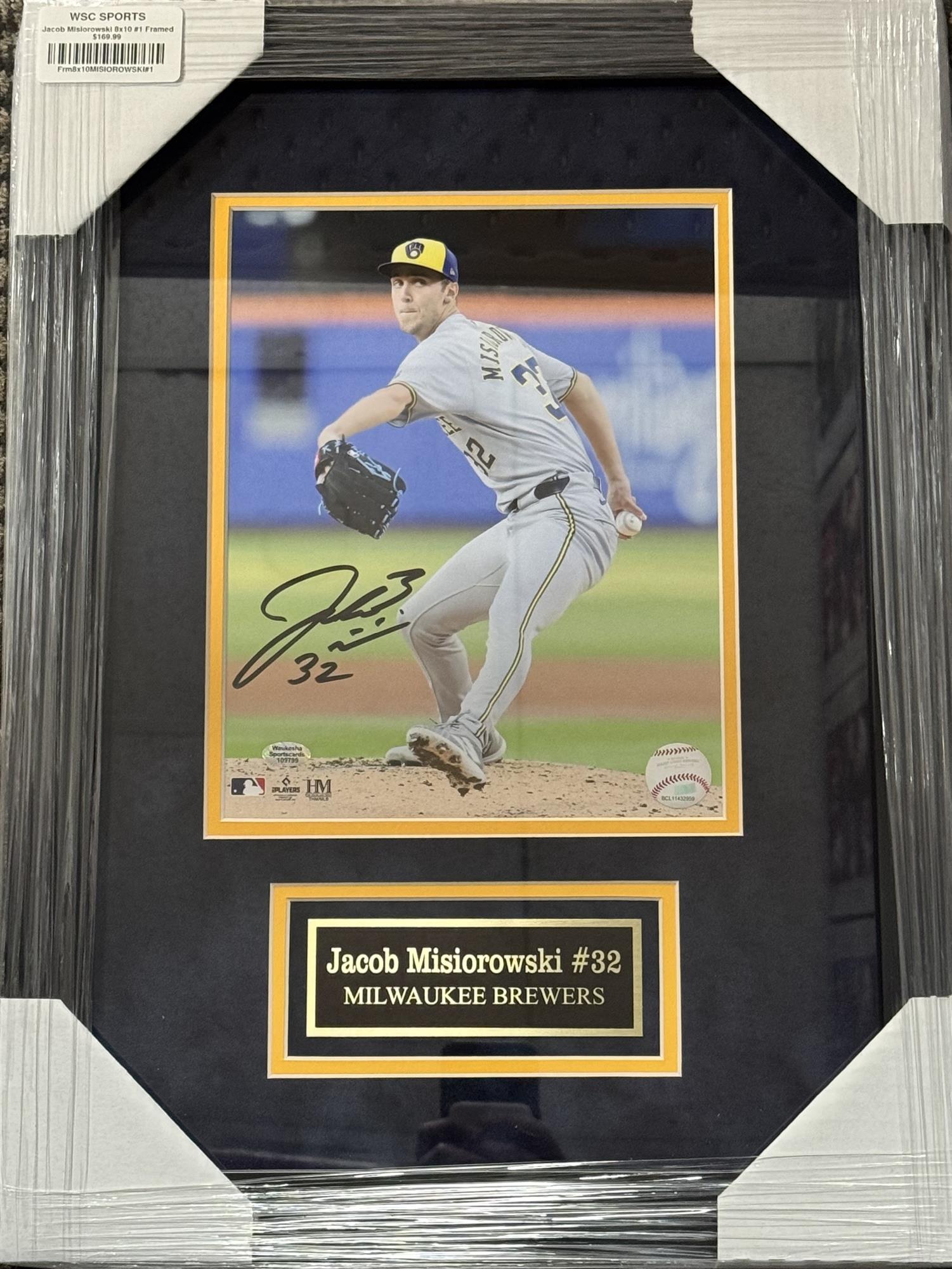 JACOB MISIOROWSKI FRAMED SIGNED 8X10 PHOTO #1