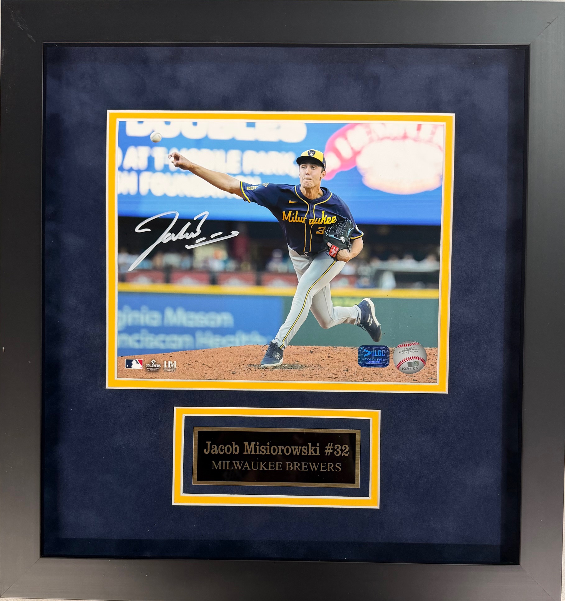 JACOB MISIOROWSKI FRAMED SIGNED 8X10 PHOTO #5