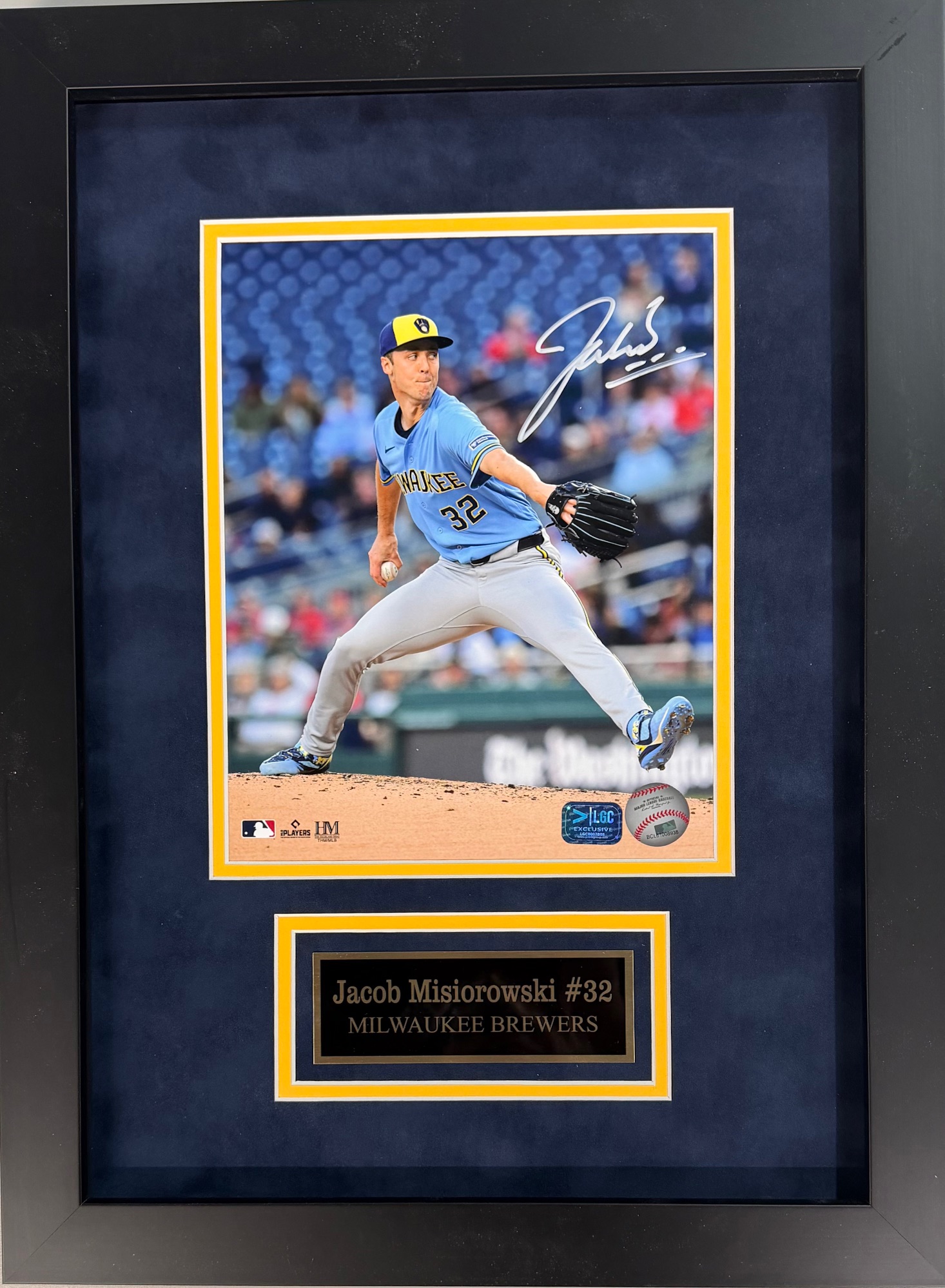 JACOB MISIOROWSKI FRAMED SIGNED 8X10 PHOTO #7