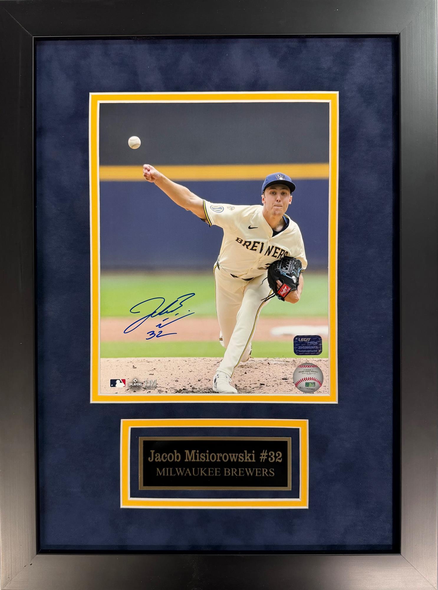 JACOB MISIOROWSKI FRAMED SIGNED 8X10 PHOTO #4