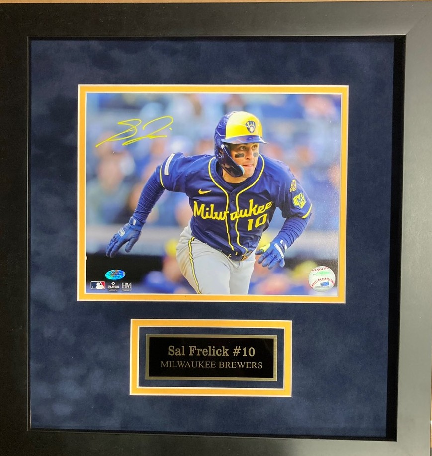 SAL FRELICK FRAMED SIGNED 8X10 PHOTO #5