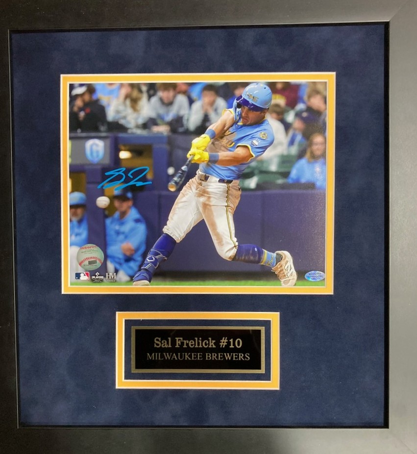SAL FRELICK FRAMED SIGNED 8X10 PHOTO #7