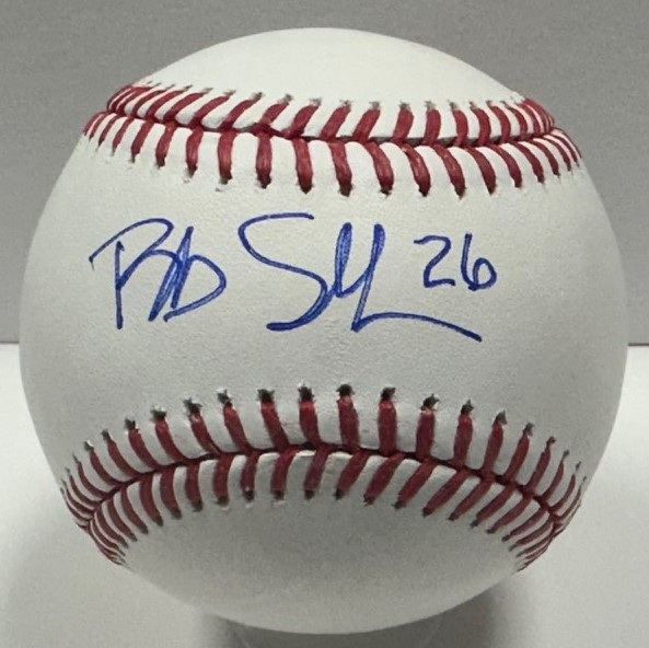 BOB SKUBE SIGNED OFFICIAL MLB BASEBALL - BREWERS - BAS