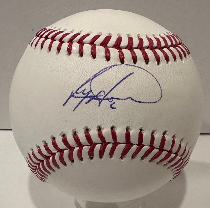 RYAN HOWARD SIGNED OFFICIAL MLB BASEBALL - PHILLIES - BAS