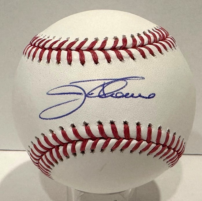 JIM THOME SIGNED OFFICIAL MLB BASEBALL - INDIANS - BAS