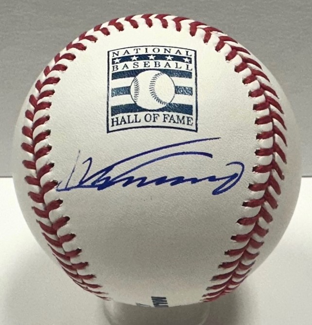 VLADIMIR GUERRERO SIGNED OFFICIAL MLB HOF LOGO BASEBALL - EXPOS -  JSA