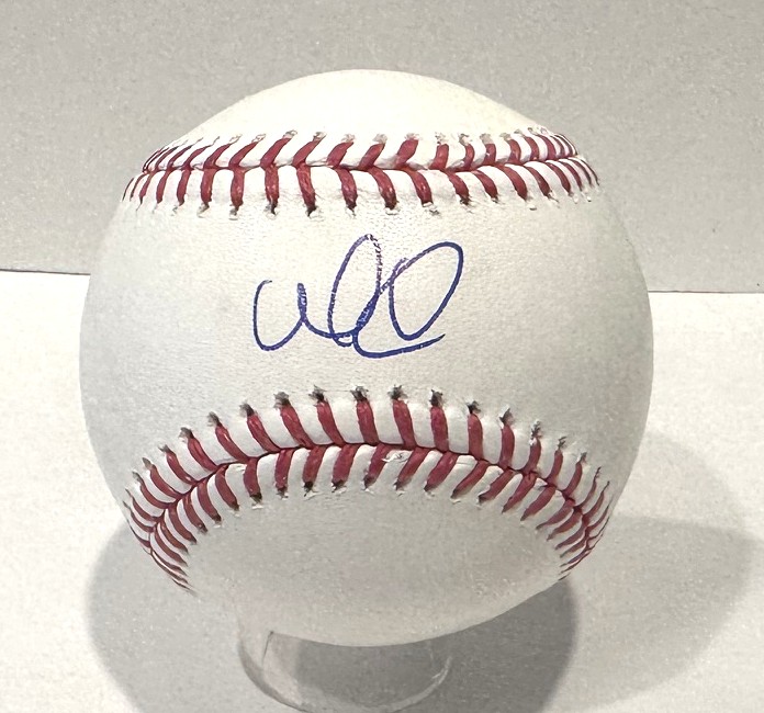 WILLIAM CONTRERAS SIGNED OFFICIAL MLB BASEBALL - BREWERS - BAS