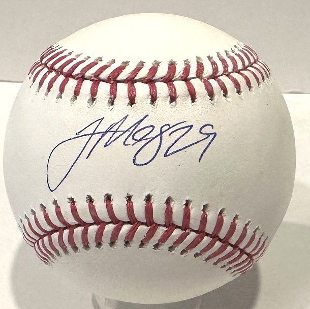TREVOR MEGILL SIGNED OFFICIAL MLB BASEBALL - BREWERS - BAS
