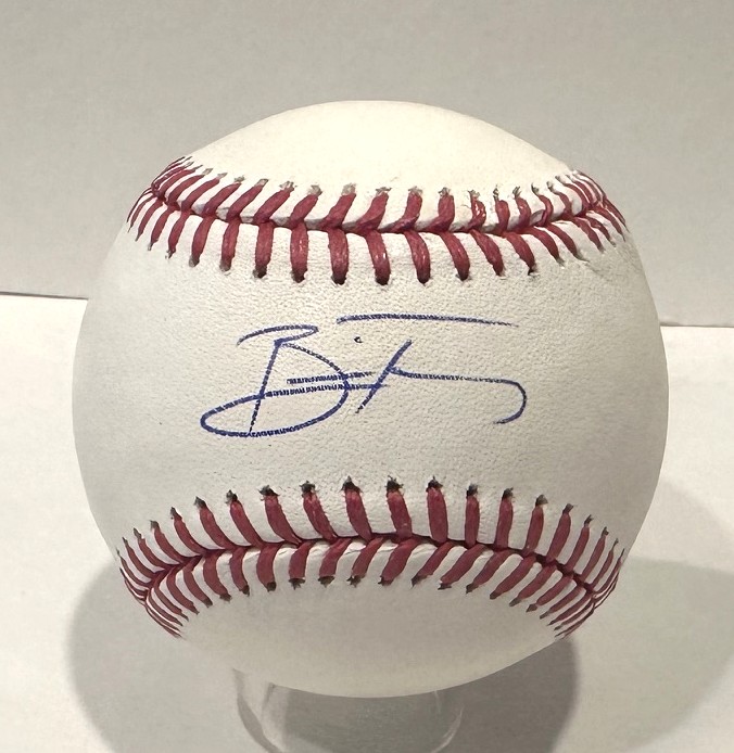 BRICE TURANG SIGNED OFFICIAL MLB BASEBALL - BREWERS - FAN