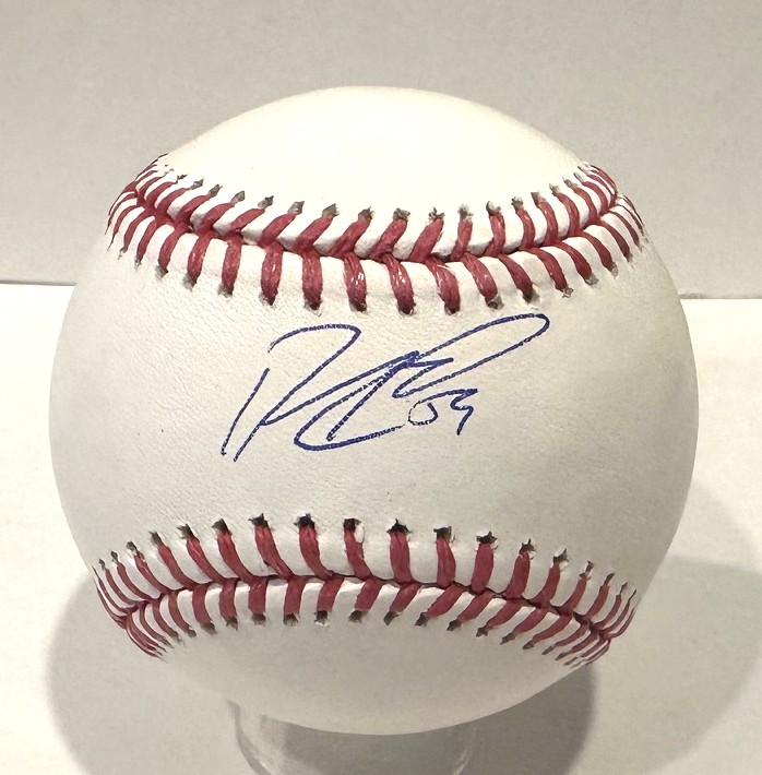 DERRICK TURNBOW SIGNED OFFICIAL MLB BASEBALL - BREWERS - BAS