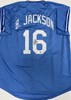 BO JACKSON SIGNED CUSTOM REPLICA KC ROYALS BLUE JERSEY - BAS