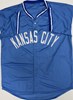 BO JACKSON SIGNED CUSTOM REPLICA KC ROYALS BLUE JERSEY - BAS