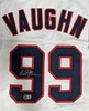 CHARLIE SHEEN SIGNED REPLICA "RICKY VAUGHN" JERSEY - MAJOR LEAGUE - BAS