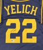 CHRISTIAN YELICH SIGNED CUSTOM REPLICA BREWERS NAVY JERSEY - BAS