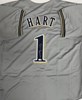 COREY HART SIGNED CUSTOM REPLICA BREWERS GRAY JERSEY - JSA