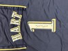 COREY HART SIGNED CUSTOM REPLICA BREWERS NAVY JERSEY - JSA