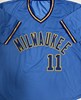 ED ROMERO SIGNED BLUE REPLICA JERSEY - MILWAUKEE BREWERS MLB - JSA