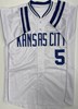 GEORGE BRETT SIGNED CUSTOM ROYALS WHITE JERSEY - BAS