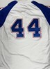 HENRY HANK AARON SIGNED 1974 MITCHELL & NESS ATLANTA BRAVES JERSEY W/ HOF
