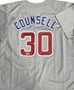 CRAIG COUNSELL SIGNED CUSTOM REPLICA GREY CUBS JERSEY - CHICACO CUBS MLB - BAS