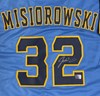 JACOB MISIOROWSKI SIGNED CUSTOM REPLICA BREWERS ALT JERSEY  - PROVA