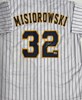 JACOB MISIOROWSKI SIGNED CUSTOM REPLICA BREWERS PINSTRIPE JERSEY  - PROVA