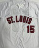 JIM EDMONDS SIGNED REPLICA WHITE JERSEY - ST. LOUIS CARDINALS MLB - BAS