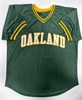 JOSE CANSECO SIGNED CUSTOM REPLICA ATHLETICS JERSEY - BECKETT