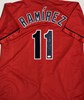 JOSE RAMIREZ SIGNED CUSTOM REPLICA RED GUARDIANS JERSEY - CLEVELAND GUARDIANS MLB - JSA