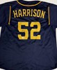 KYLE HARRISON SIGNED CUSTOM REPLICA BREWERS NAVY JERSEY - JSA