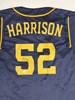 KYLE HARRISON SIGNED CUSTOM REPLICA BREWERS NAVY JERSEY - JSA